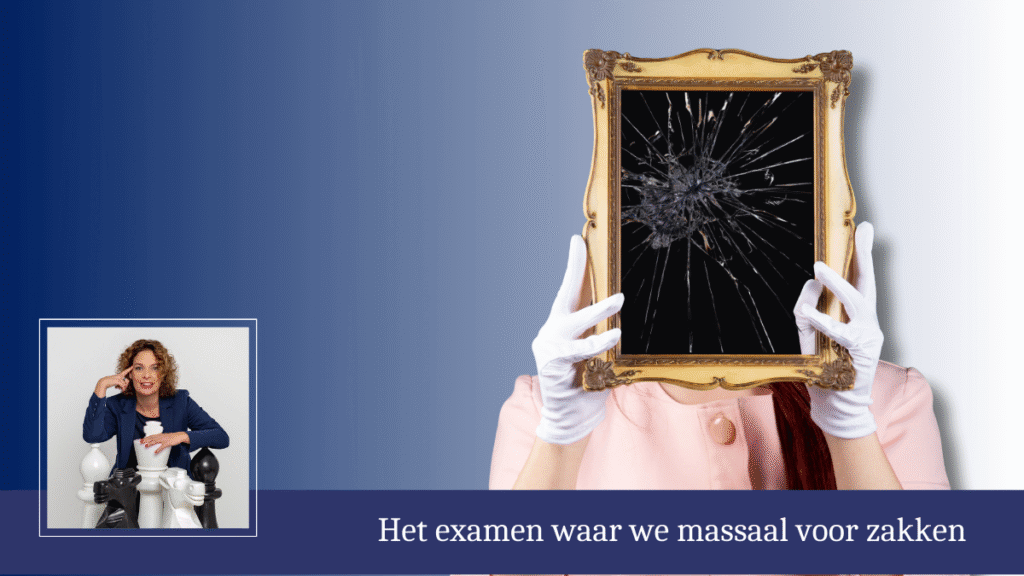 Hoe we met elkaar omgaan vormen kleine haarscheurtjes in ons spiegelbeeld